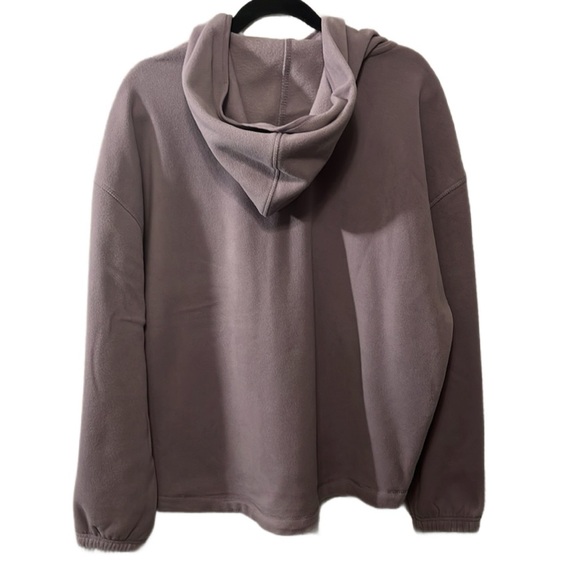 Puma Jacket Women’s Large Light Purple Polar Fleece Hooded Winter Coat. - Picture 6 of 7